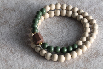 Double Strings Of Two-color Clay