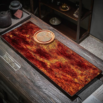 Firework Lacquer tea tray
