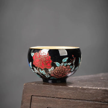 Magnificent Peony teacup