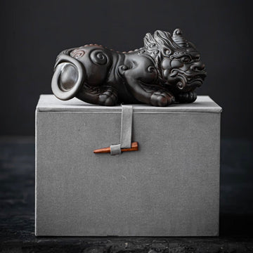 Purple Pottery PI Xiu tea pet