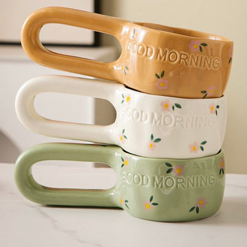 Long-handled mug