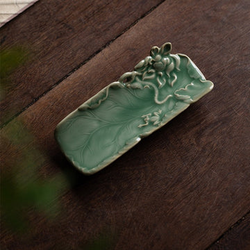 Relief Lotus Flowers tea scoop