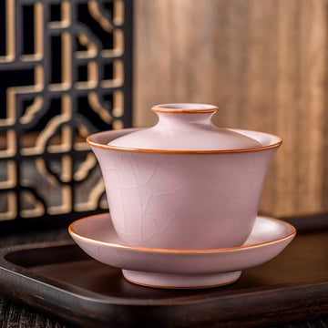 Powder Crack Three-talent gaiwan