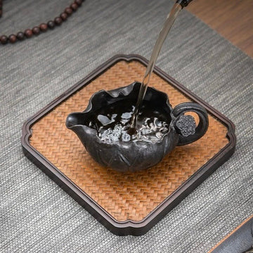 Ice Stain Rock Lotus fair cup