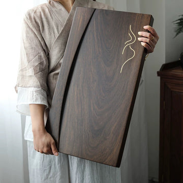 See The Mountain tea tray