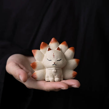 Nine-tailed Fox Fairy Baby tea pet