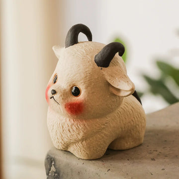 Cute Little Lamb tea pet