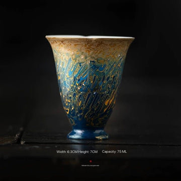 Lacquer teacup