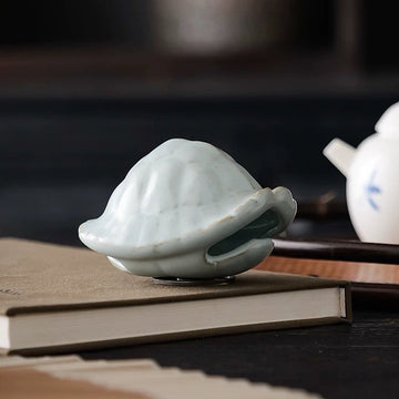 Blue Turtle Shell tea pet