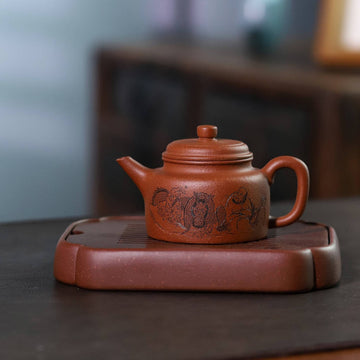 Dragon Subduing Arhat teapot, 170cc