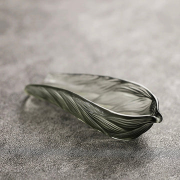 Jade tea scoop