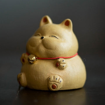 Mini Maneki Neko tea pet