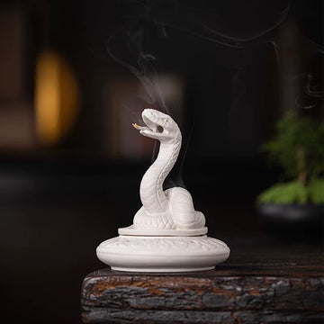 Head-headed Snake incense burner