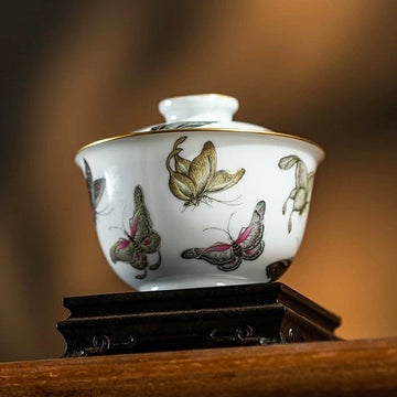 Hand-painted Butterflies gai wan