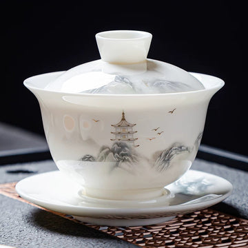 Mountain Tower gaiwan