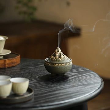 Ceramic incense burner
