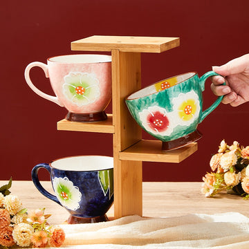 Ceramic breakfast cup