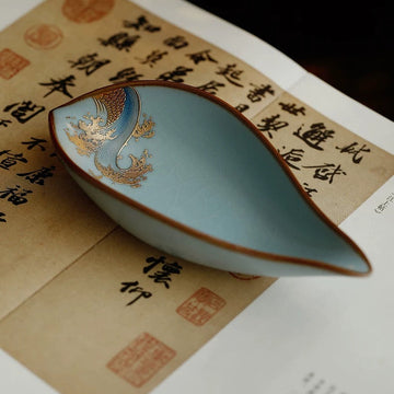 Sky Blue tea scoop
