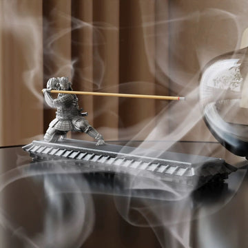 Samurai incense burner