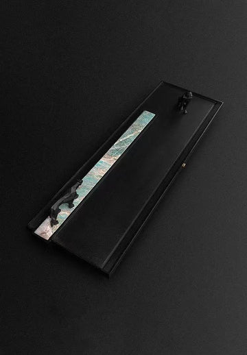 Wu Shi Black Gold Stone tea tray