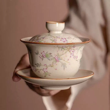Wisteria Flower gaiwan