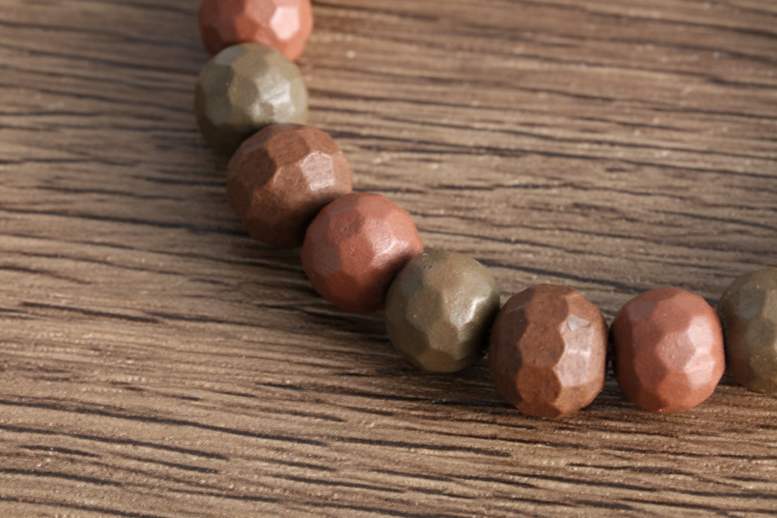 Purple Clay Color-changing Bracelet