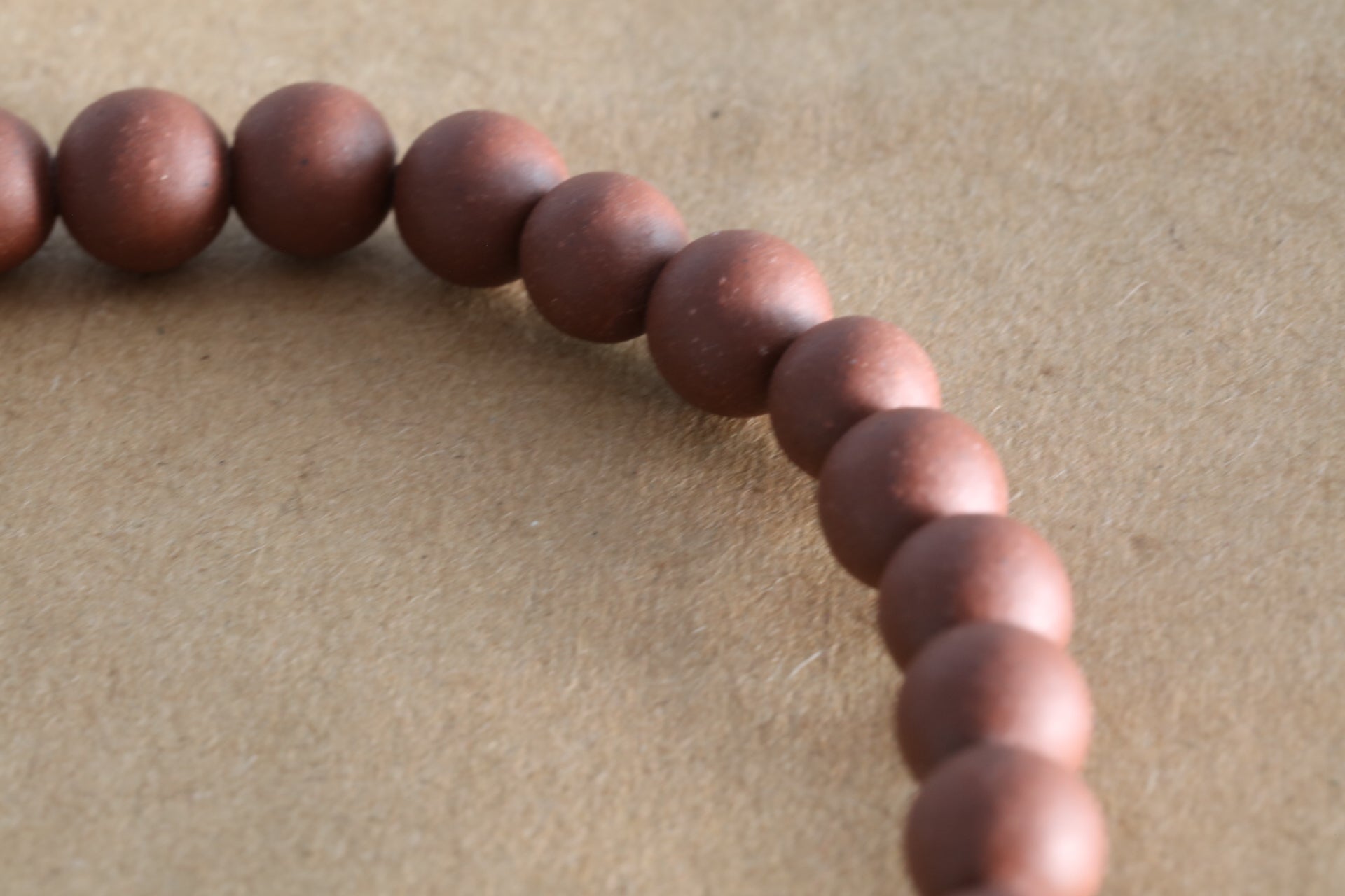 Classic Purple Clay Bodhi Double Strings
