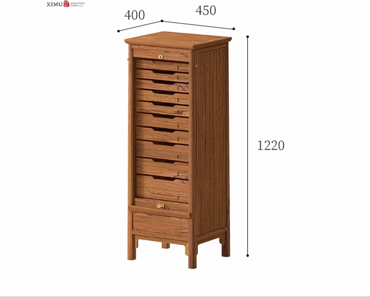 Oak Storage Cabinet