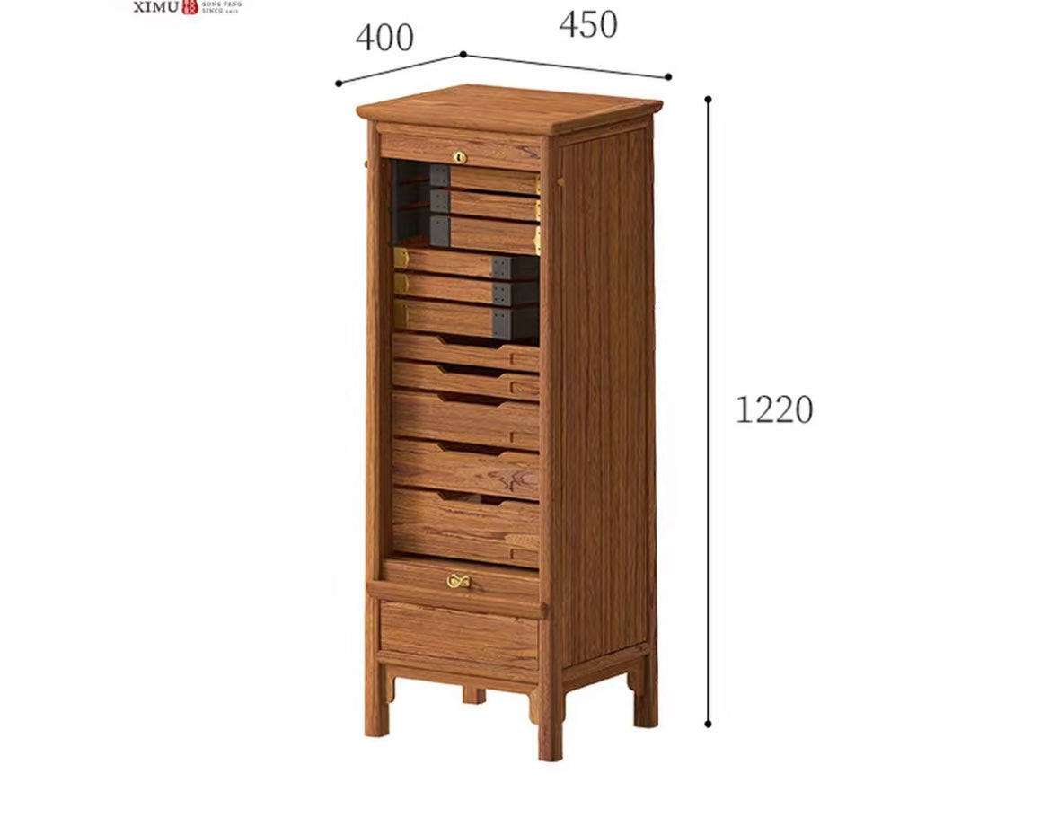 Oak Storage Cabinet