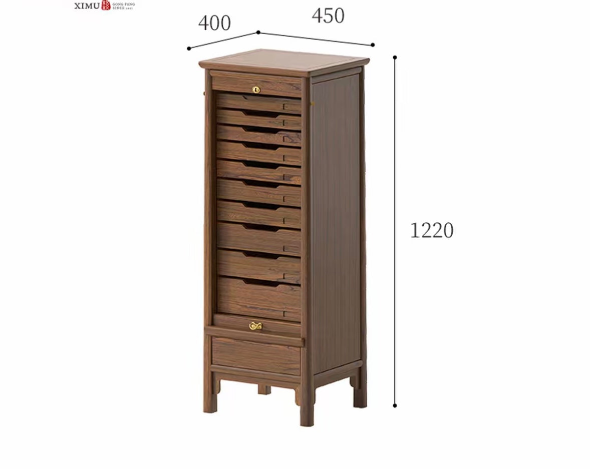 Oak Storage Cabinet