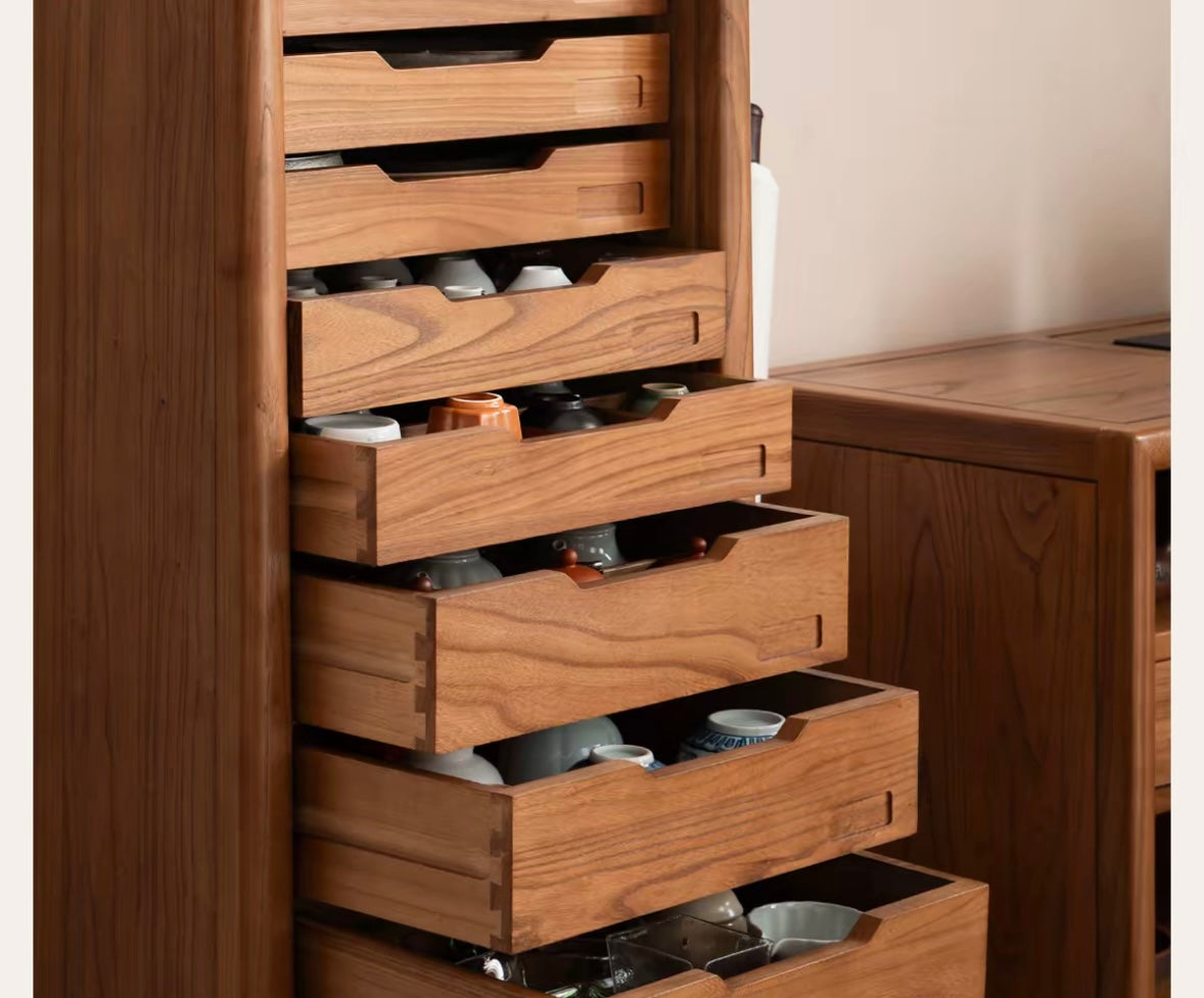 Oak Storage Cabinet