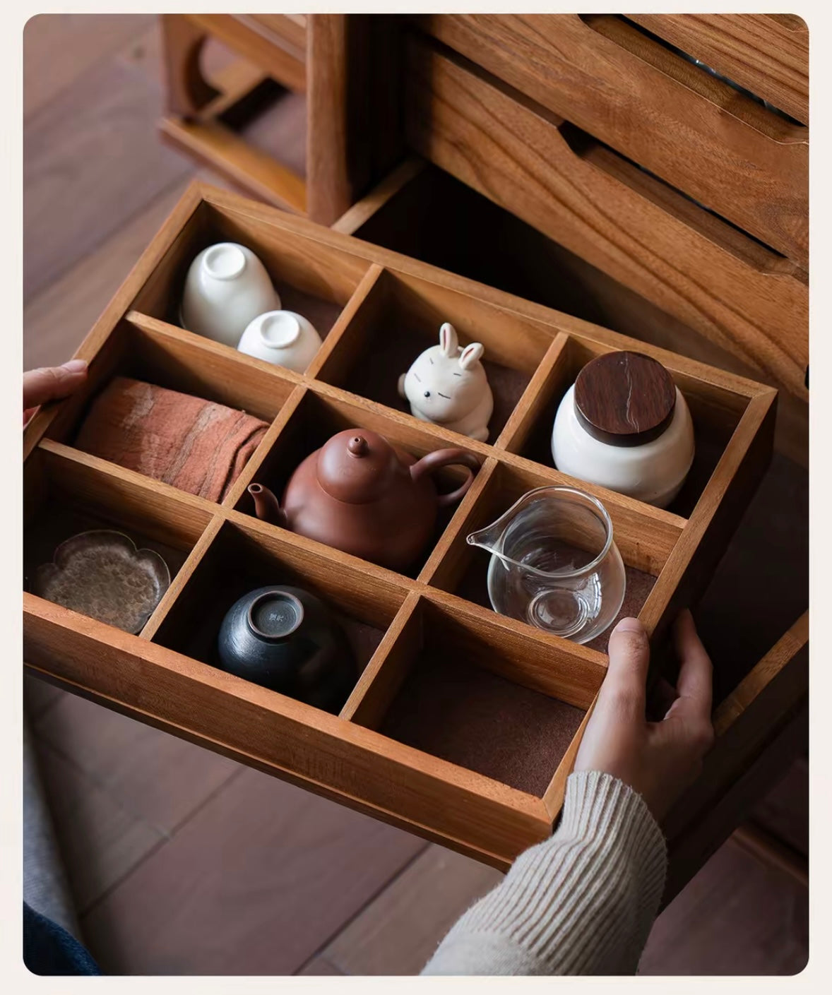 Oak Storage Cabinet