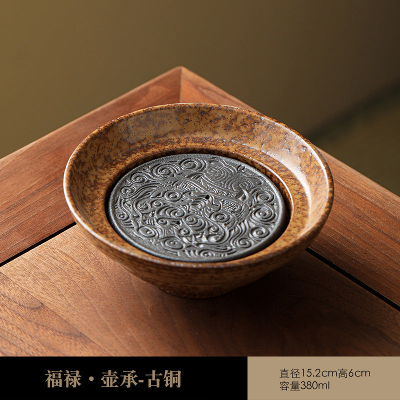 Coarse Pottery Tea Tray