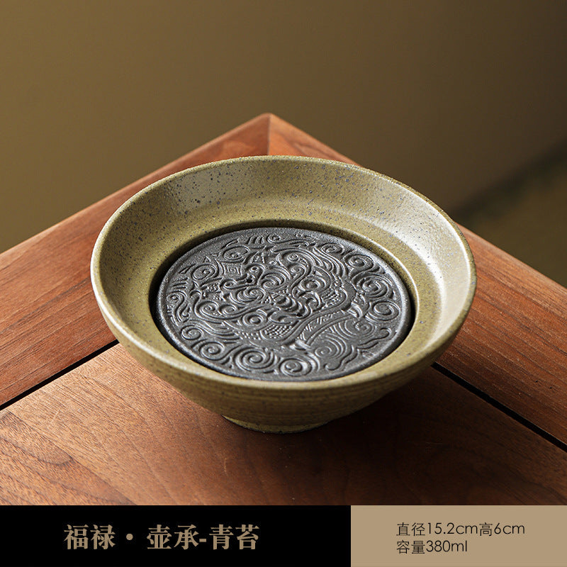 Coarse Pottery Tea Tray