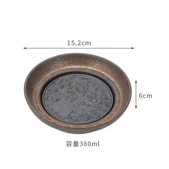 Coarse Pottery Tea Tray