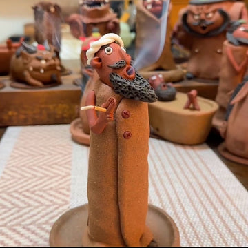Bearded Incense Burner