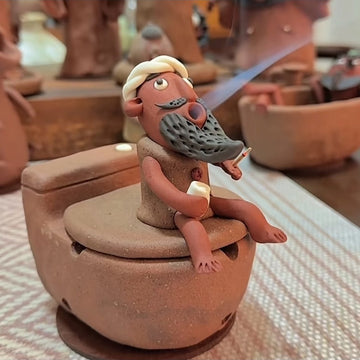 Seated Incense Burner