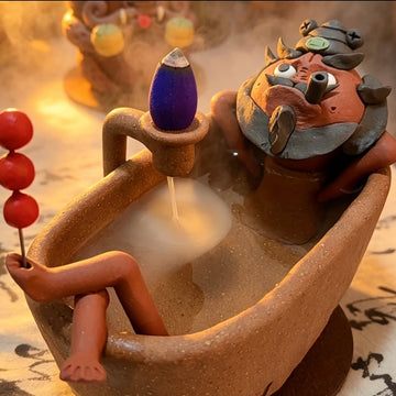 Zhong Kui Bathing