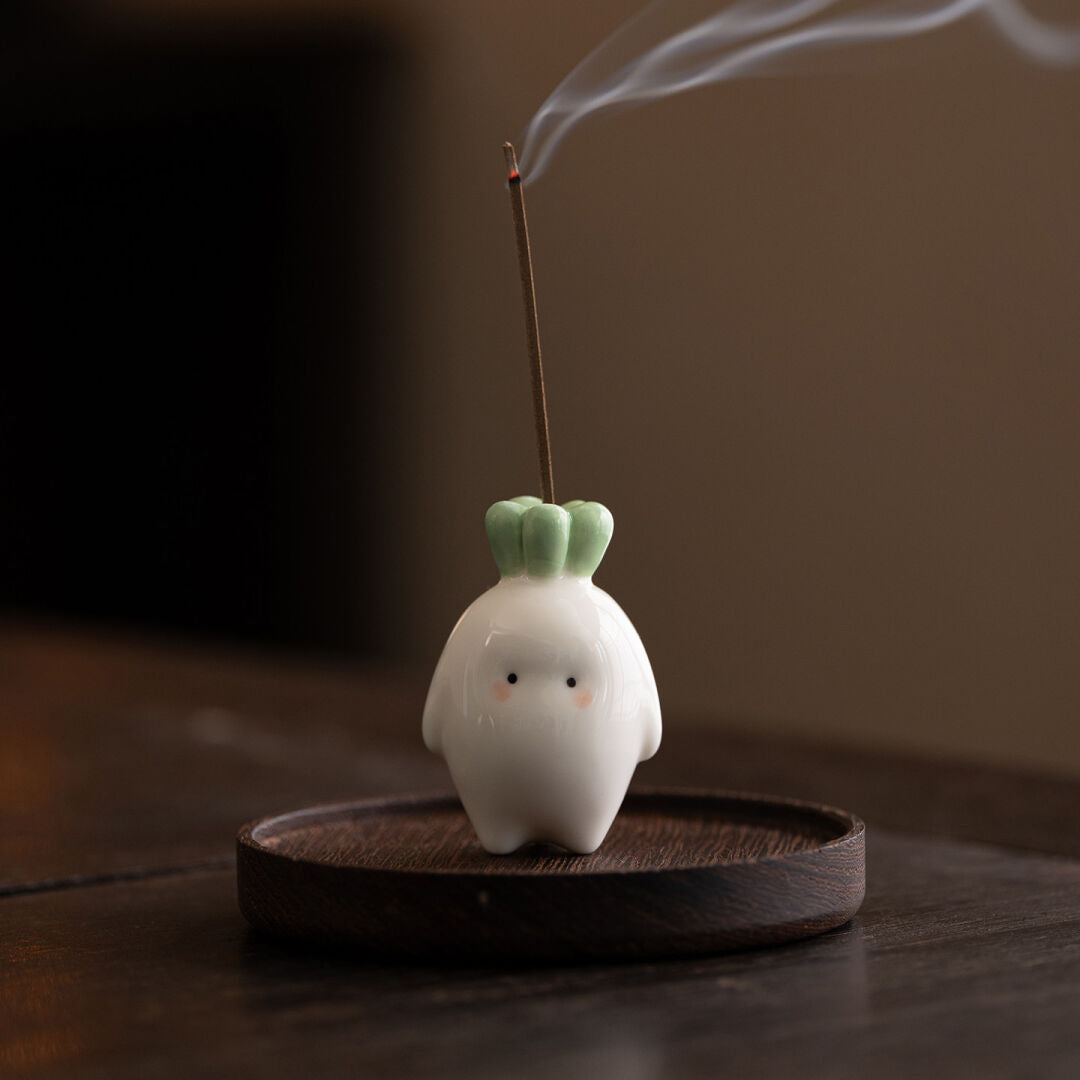 Green Radish Incense Burner