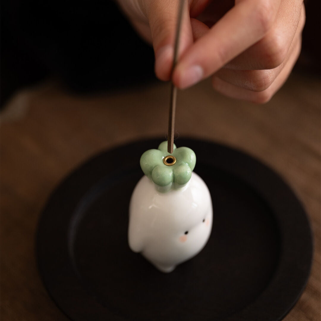 Green Radish Incense Burner