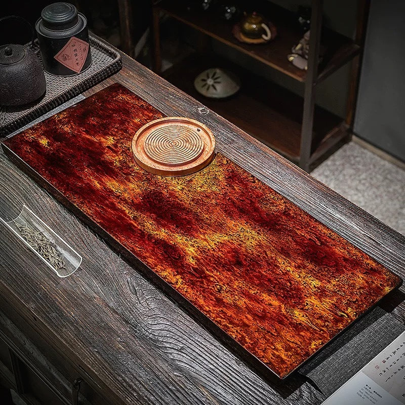 Firework Lacquer tea tray