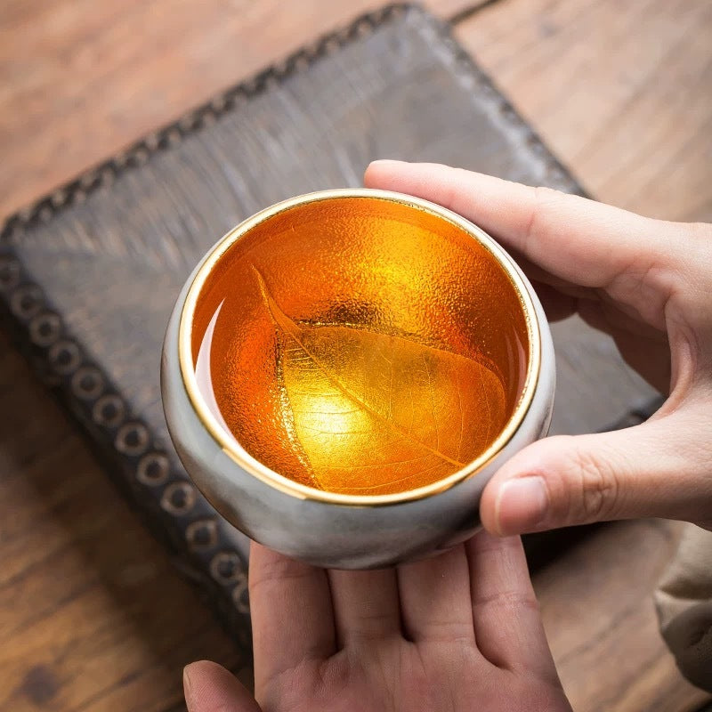 Hand-drawn Dragon teacup