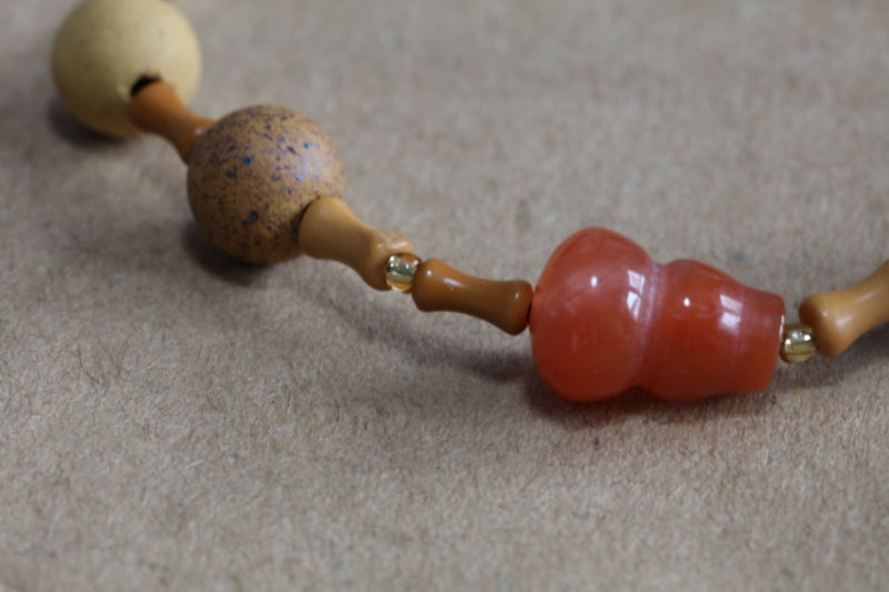 Yixing Purple Clay Bamboo Joint Bracelet