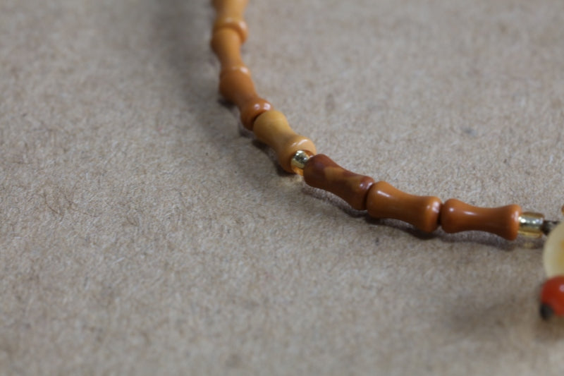 Yixing Purple Clay Bamboo Joint Bracelet