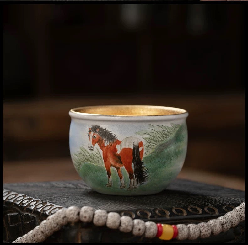 Horse Of Wu teacup