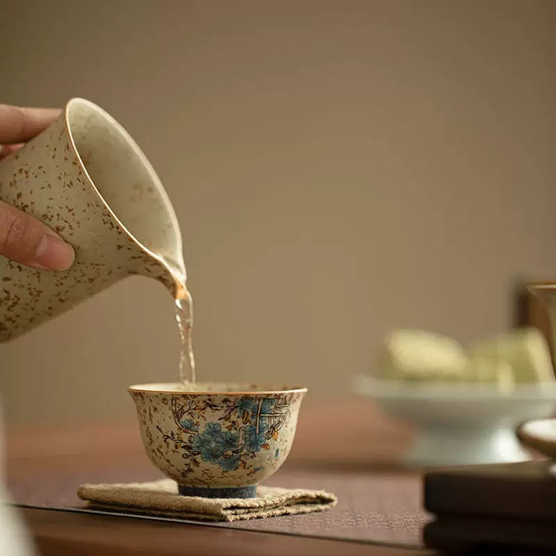 Vintage Coarse Pottery teacup