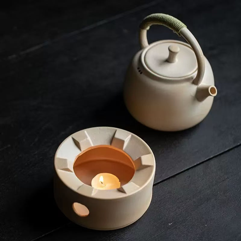 Ceramic Handle Teapot tea stove