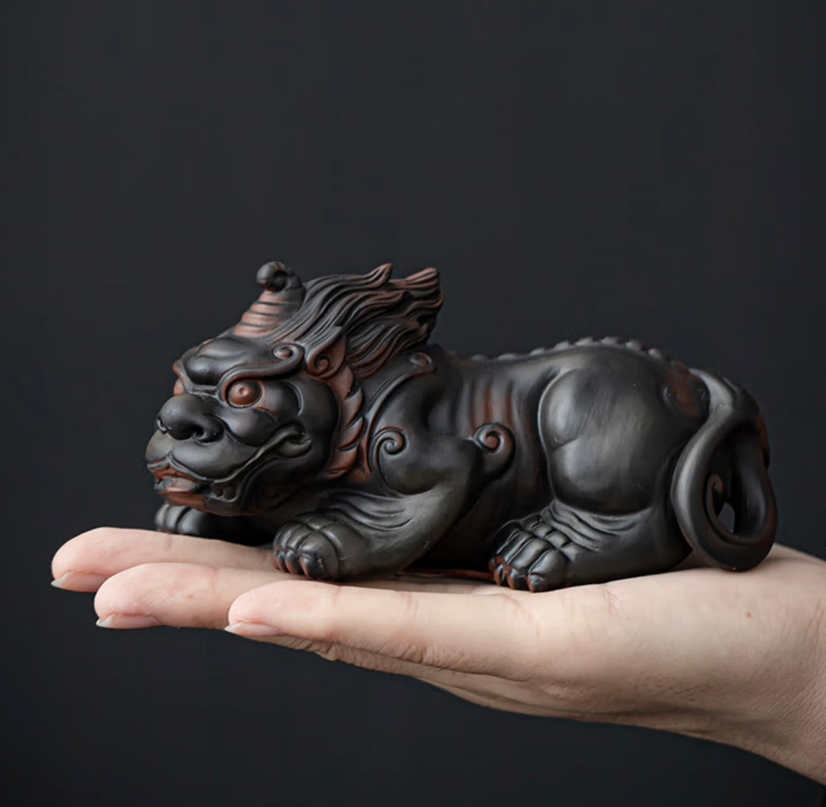 Purple Pottery PI Xiu tea pet