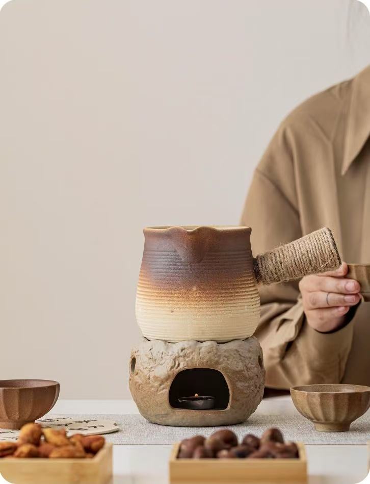 Cheese Pattern tea stove