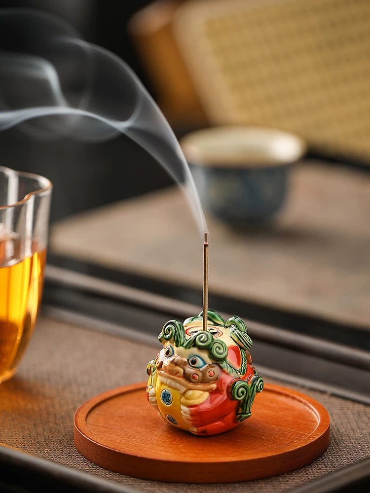 Attract Wealth incense burner